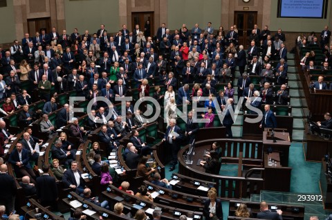  21.11.2024 WARSZAWA<br />
POSIEDZENIE SEJMU RP<br />
N/Z SALA PLENARNA<br />
FOT. MARCIN BANASZKIEWICZ/FOTONEWS  