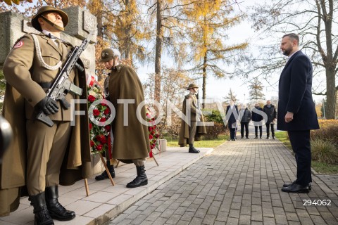  25.11.2024 RZESZOW <br />
SPOTKANIE MARSZALKA SEJMU SZYMONA HOLOWNI I MINISTRA OBRONY NARODOWEJ WLADYSLAWA KOSINIAKA KAMYSZA Z ZOLNIERZAMI 21. BRYGADY STRZELCOW PODHALANSKICH W RZESZOWIE<br />
N/Z WLADYSLAW KOSINIAK KAMYSZ <br />
 