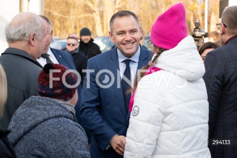  26.11.2024 SOCHACZEW<br />
KONFERENCJA PRASOWA KAROLA NAWROCKIEGO<br />
WIZYTA W WTZ SOCHACZEW<br />
N/Z KAROL NAWROCKI<br />
FOT. MARCIN BANASZKIEWICZ/FOTONEWS  