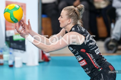  27.11.2024 RZESZOW<br />
SIATKOWKA<br />
SIATKOWKA LIGA MISTRZYN<br />
CEV CHAMPIONS LEAGUE VOLLEY 2025 WOMEN<br />
MECZ DEVELOPRES RZESZOW - A. CARRARO IMOCO CONEGLIANO <br />
N/Z JOANNA WOLOSZ SYLWETKA <br />
 