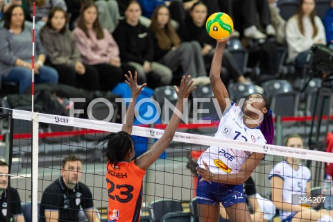  28.11.2024 LODZ <br />
CEV WOMENS CHAMPIONS LEAGUE<br />
PGE GROT BUDOWLANI LODZ - VASAS OBUDA BUDAPEST<br />
N/Z TERRY ENWEONWU<br />
 