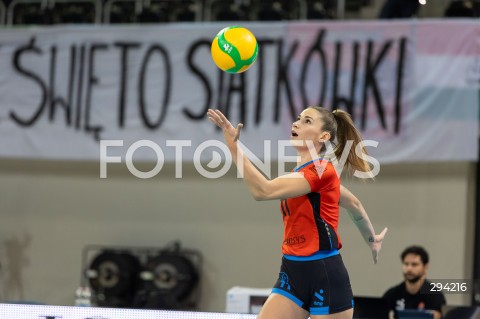  28.11.2024 LODZ <br />
CEV WOMENS CHAMPIONS LEAGUE<br />
PGE GROT BUDOWLANI LODZ - VASAS OBUDA BUDAPEST<br />
N/Z ORSOLYA PAPP SYLWETKA<br />
 