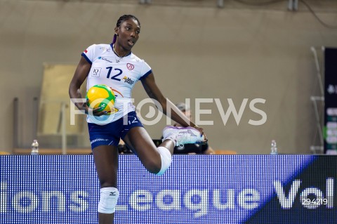  28.11.2024 LODZ <br />
CEV WOMENS CHAMPIONS LEAGUE<br />
PGE GROT BUDOWLANI LODZ - VASAS OBUDA BUDAPEST<br />
N/Z TERRY ENWEONWU SYLWETKA<br />
 