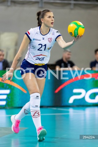  28.11.2024 LODZ <br />
CEV WOMENS CHAMPIONS LEAGUE<br />
PGE GROT BUDOWLANI LODZ - VASAS OBUDA BUDAPEST<br />
N/Z ALICJA GRABKA SYLWETKA<br />
 