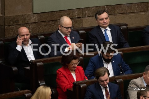  05.12.2024 WARSZAWA<br />
POSIEDZENIE SEJMU RP<br />
N/Z MARIUSZ GOSEK DARIUSZ MATECKI ZBIGNIEW ZIOBRO<br />
FOT. MARCIN BANASZKIEWICZ/FOTONEWS  