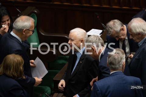  05.12.2024 WARSZAWA<br />
POSIEDZENIE SEJMU RP<br />
N/Z JAROSLAW KACZYNSKI<br />
FOT. MARCIN BANASZKIEWICZ/FOTONEWS  