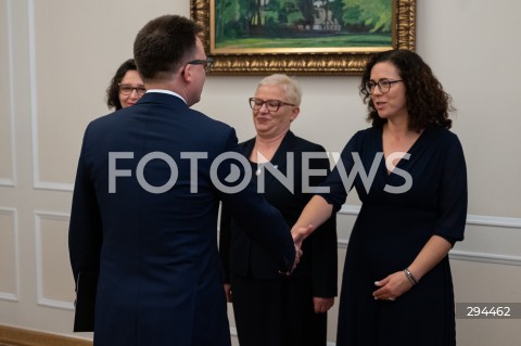  06.12.2024 WARSZAWA<br />
POSIEDZENIE SEJMU RP<br />
N/Z SZYMON HOLOWNIA URSZULA LANGER<br />
FOT. MARCIN BANASZKIEWICZ/FOTONEWS  