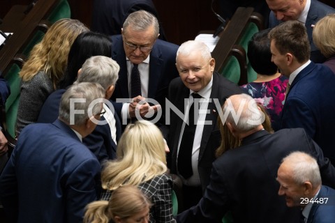  06.12.2024 WARSZAWA<br />
POSIEDZENIE SEJMU RP<br />
N/Z JAROSLAW KACZYNSKI<br />
FOT. MARCIN BANASZKIEWICZ/FOTONEWS  