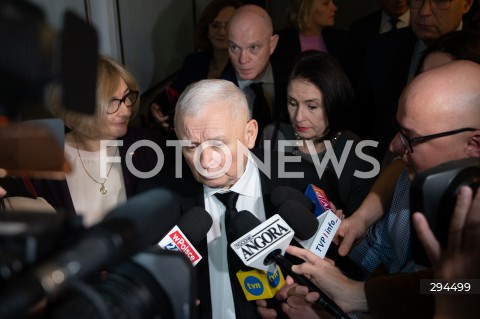  06.12.2024 WARSZAWA<br />
POSIEDZENIE SEJMU RP<br />
N/Z JAROSLAW KACZYNSKI<br />
FOT. MARCIN BANASZKIEWICZ/FOTONEWS  