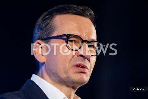  13.12.2024 RZESZOW <br />
SPOTKANIE MLODZI DLA EUROPY Z UDZIALEM POSLOW DO POLITYKOW PIS W RZESZOWIE <br />
N/Z MATEUSZ MORAWIECKI <br />
 