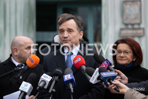  28.12.2024 WARSZAWA<br />
KONFERENCJA PRASOWA ZBIGNIEWA ZIOBRY<br />
N/Z ZBIGNIEW ZIOBRO<br />
FOT. MARCIN BANASZKIEWICZ/FOTONEWS  