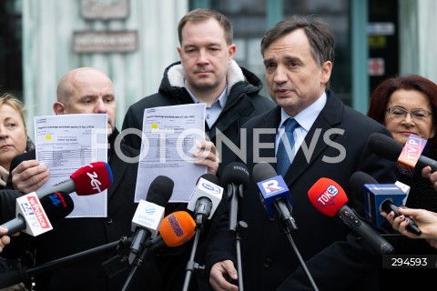  28.12.2024 WARSZAWA<br />
KONFERENCJA PRASOWA ZBIGNIEWA ZIOBRY<br />
N/Z ZBIGNIEW ZIOBRO<br />
FOT. MARCIN BANASZKIEWICZ/FOTONEWS  