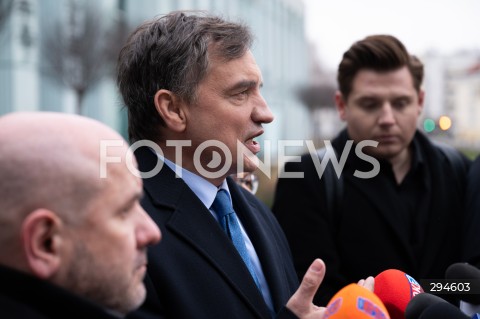  28.12.2024 WARSZAWA<br />
KONFERENCJA PRASOWA ZBIGNIEWA ZIOBRY<br />
N/Z ZBIGNIEW ZIOBRO<br />
FOT. MARCIN BANASZKIEWICZ/FOTONEWS  