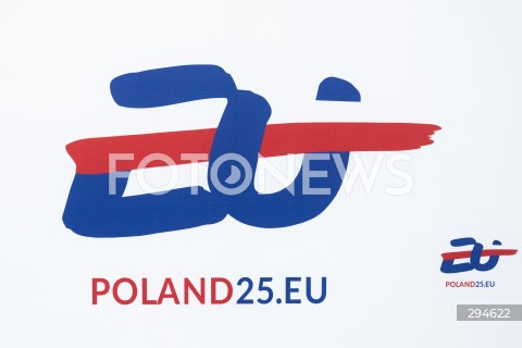  03.01.2025 WARSZAWA<br />
GALA OTWARCIA POLSKIEJ PREZYDENCJI W RADZIE UNII EUROPEJSKIEJ<br />
<br />
POLAND TAKES OVER THE PRESIDENCY OF THE COUNCIL OF THE EUROPEAN UNION<br />
<br />
N/Z LOGO POLSKIEJ PREZYDENCJI W RADZIE UE<br />
FOT. MARCIN BANASZKIEWICZ/FOTONEWS  