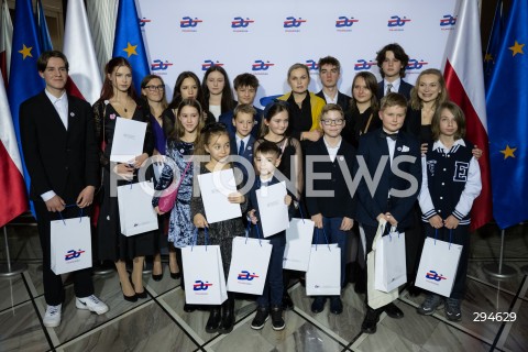  03.01.2025 WARSZAWA<br />
GALA OTWARCIA POLSKIEJ PREZYDENCJI W RADZIE UNII EUROPEJSKIEJ<br />
<br />
POLAND TAKES OVER THE PRESIDENCY OF THE COUNCIL OF THE EUROPEAN UNION<br />
<br />
N/Z BARBARA NOWACKA<br />
FOT. MARCIN BANASZKIEWICZ/FOTONEWS  