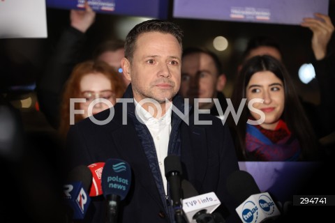  16.01.2025 WARSZAWA<br />
KONFERENCJA PRASOWA ROZPOCZYNAJACA KAMPANIE WYBORCZA KANDYDATA NA PREZYDENTA RP RAFALA TRZASKOWSKIEGO<br />
N/Z RAFAL TRZASKOWSKI<br />
FOT. ANTONI BYSZEWSKI/FOTONEWS 