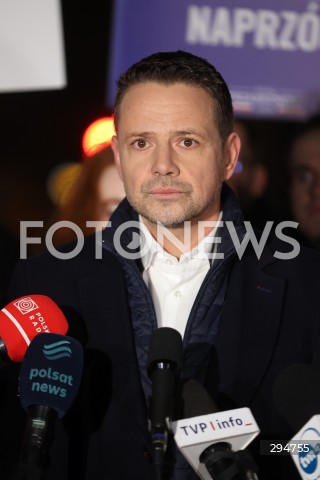  16.01.2025 WARSZAWA<br />
KONFERENCJA PRASOWA ROZPOCZYNAJACA KAMPANIE WYBORCZA KANDYDATA NA PREZYDENTA RP RAFALA TRZASKOWSKIEGO<br />
N/Z RAFAL TRZASKOWSKI<br />
FOT. ANTONI BYSZEWSKI/FOTONEWS 