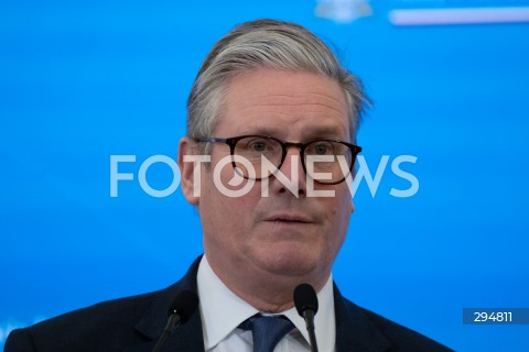  17.01.2025 WARSZAWA<br />
SPOTKANIE PREMIERA DONALDA TUSKA Z PREMIEREM WIELKIEJ BRYTANII KEIREM STARMEREM<br />
<br />
BRITISH PM KEIR STARMER VISITS POLAND TO MEET WITH DONALD TUSK<br />
<br />
N/Z KEIR STARMER<br />
FOT. MARCIN BANASZKIEWICZ/FOTONEWS  