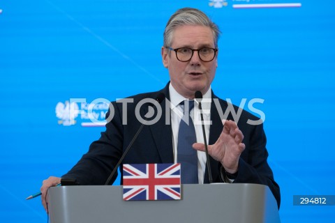  17.01.2025 WARSZAWA<br />
SPOTKANIE PREMIERA DONALDA TUSKA Z PREMIEREM WIELKIEJ BRYTANII KEIREM STARMEREM<br />
<br />
BRITISH PM KEIR STARMER VISITS POLAND TO MEET WITH DONALD TUSK<br />
<br />
N/Z KEIR STARMER<br />
FOT. MARCIN BANASZKIEWICZ/FOTONEWS  