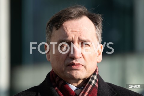  18.01.2025 WARSZAWA<br />
KONFERENCJA PRASOWA ZBIGNIEWA ZIOBRY<br />
N/Z ZBIGNIEW ZIOBRO<br />
FOT. MARCIN BANASZKIEWICZ/FOTONEWS  