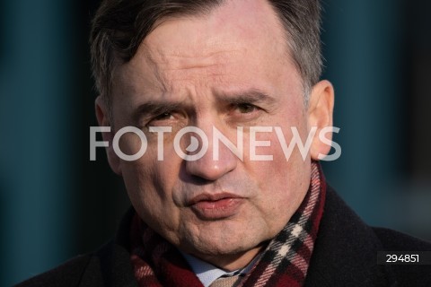  18.01.2025 WARSZAWA<br />
KONFERENCJA PRASOWA ZBIGNIEWA ZIOBRY<br />
N/Z ZBIGNIEW ZIOBRO<br />
FOT. MARCIN BANASZKIEWICZ/FOTONEWS  