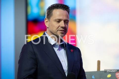  23.01.2025 WARSZAWA<br />
KONFERENCJA PRASOWA PRZED 33 FINALEM WOSP<br />
N/Z RAFAL TRZASKOWSKI<br />
FOT. MARCIN BANASZKIEWICZ/FOTONEWS  