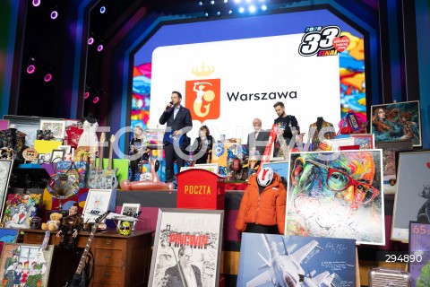  23.01.2025 WARSZAWA<br />
KONFERENCJA PRASOWA PRZED 33 FINALEM WOSP<br />
N/Z RAFAL TRZASKOWSKI<br />
FOT. MARCIN BANASZKIEWICZ/FOTONEWS  