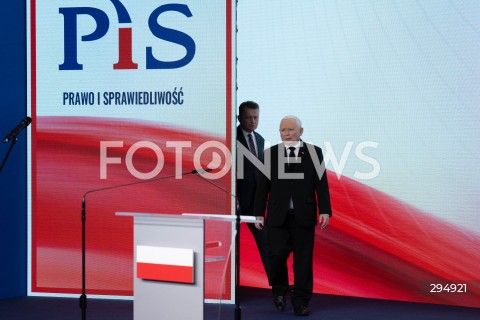  29.01.2025 WARSZAWA<br />
KONFERENCJA PRASOWA PREZESA PIS JAROSLAWA KACZYNSKIEGO<br />
N/Z JAROSLAW KACZYNSKI<br />
FOT. MARCIN BANASZKIEWICZ/FOTONEWS  