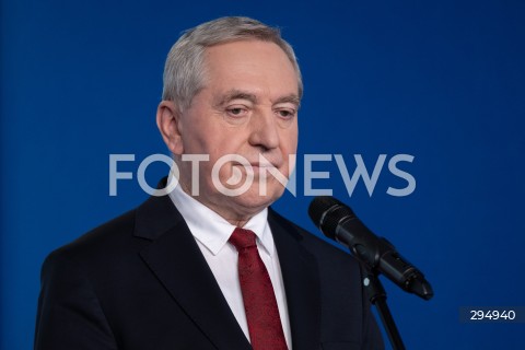  29.01.2025 WARSZAWA<br />
KONFERENCJA PRASOWA PREZESA PIS JAROSLAWA KACZYNSKIEGO<br />
N/Z HENRYK KOWALCZYK<br />
FOT. MARCIN BANASZKIEWICZ/FOTONEWS  