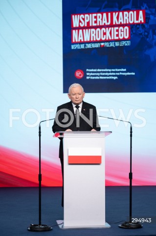  29.01.2025 WARSZAWA<br />
KONFERENCJA PRASOWA PREZESA PIS JAROSLAWA KACZYNSKIEGO<br />
N/Z JAROSLAW KACZYNSKI<br />
FOT. MARCIN BANASZKIEWICZ/FOTONEWS  