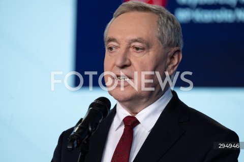  29.01.2025 WARSZAWA<br />
KONFERENCJA PRASOWA PREZESA PIS JAROSLAWA KACZYNSKIEGO<br />
N/Z HENRYK KOWALCZYK<br />
FOT. MARCIN BANASZKIEWICZ/FOTONEWS  