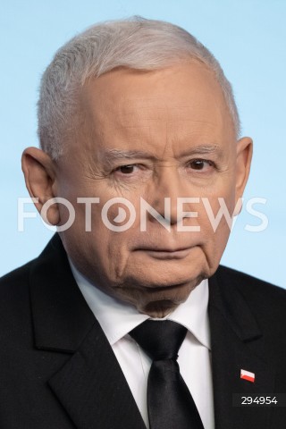  29.01.2025 WARSZAWA<br />
KONFERENCJA PRASOWA PREZESA PIS JAROSLAWA KACZYNSKIEGO<br />
N/Z JAROSLAW KACZYNSKI<br />
FOT. MARCIN BANASZKIEWICZ/FOTONEWS  