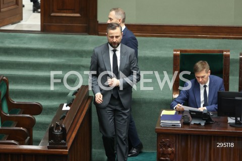  06.02.2025 WARSZAWA<br />
POSIEDZENIE SEJMU RP<br />
N/Z WLADYSLAW KOSINIAK KAMYSZ<br />
FOT. ANTONI BYSZEWSKI/FOTONEWS 