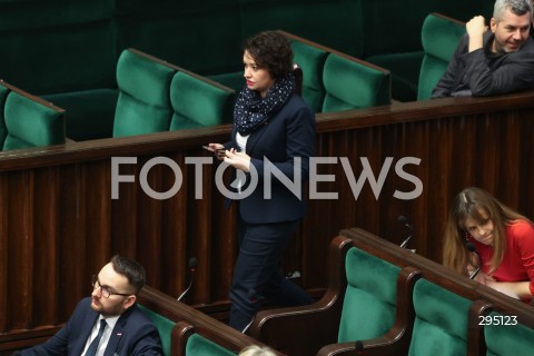  06.02.2025 WARSZAWA<br />
POSIEDZENIE SEJMU RP<br />
N/Z ANNA MARIA ZUKOWSKA<br />
FOT. ANTONI BYSZEWSKI/FOTONEWS 