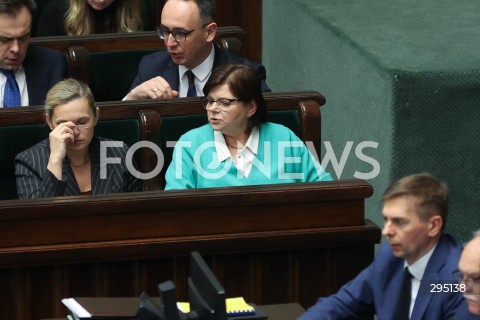  06.02.2025 WARSZAWA<br />
POSIEDZENIE SEJMU RP<br />
N/Z IZABELA LESZCZYNA<br />
FOT. ANTONI BYSZEWSKI/FOTONEWS 