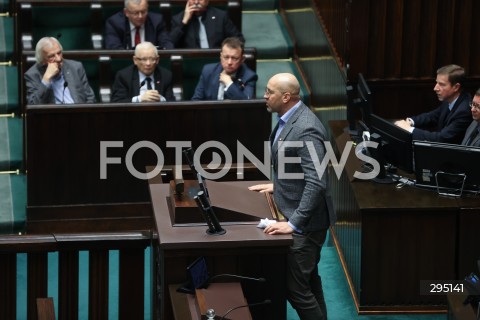  06.02.2025 WARSZAWA<br />
POSIEDZENIE SEJMU RP<br />
N/Z JAKUB RUTNICKI<br />
FOT. ANTONI BYSZEWSKI/FOTONEWS 