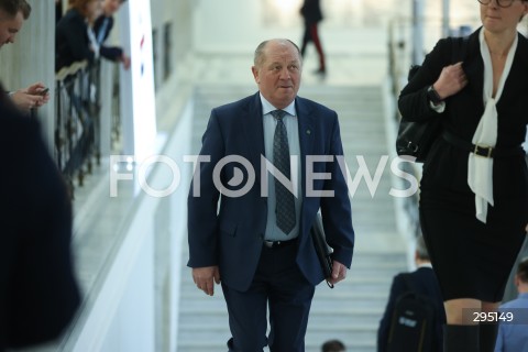  06.02.2025 WARSZAWA<br />
POSIEDZENIE SEJMU RP<br />
N/Z MAREK SAWICKI<br />
FOT. ANTONI BYSZEWSKI/FOTONEWS 