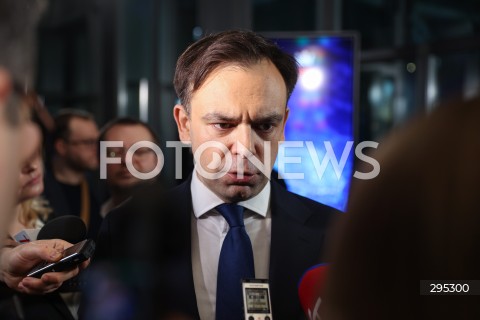  10.02.2025 WARSZAWA<br />
POLSKA - ROK PRZELOMU - WYDARZENIE Z UDZIALEM PREMIERA W GIELDZIE PAPIEROW WARTOSCIOWYCH W WARSZAWIE <br />
N/Z ANDRZEJ DOMANSKI<br />
FOT. ANTONI BYSZEWSKI/FOTONEWS 