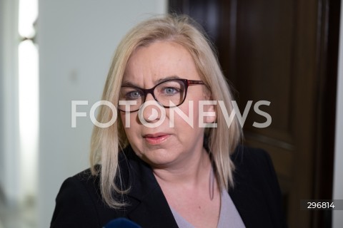  04.04.2025 WARSZAWA<br />
POSIEDZENIE SEJMU<br />
N/Z PAULINA HENNIG KLOSKA<br />
FOT. MARCIN BANASZKIEWICZ/FOTONEWS  