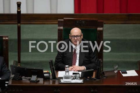  04.04.2025 WARSZAWA<br />
POSIEDZENIE SEJMU<br />
N/Z PIOTR ZGORZELSKI<br />
FOT. MARCIN BANASZKIEWICZ/FOTONEWS  