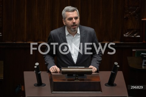 04.04.2025 WARSZAWA<br />
POSIEDZENIE SEJMU<br />
N/Z MACIEJ KONIECZNY<br />
FOT. MARCIN BANASZKIEWICZ/FOTONEWS  