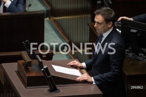  04.04.2025 WARSZAWA<br />
POSIEDZENIE SEJMU<br />
N/Z ANDRZEJ DOMANSKI<br />
FOT. MARCIN BANASZKIEWICZ/FOTONEWS  