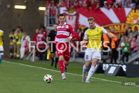  19.04.2025 LODZ <br />
PILKA NOZNA - PKO BP EKSTRAKLASA<br />
WIDZEW LODZ - MOTOR LUBLIN<br />
N/Z LUBOMIR TUPTA ARKADIUSZ NAJEMSKI<br />
 