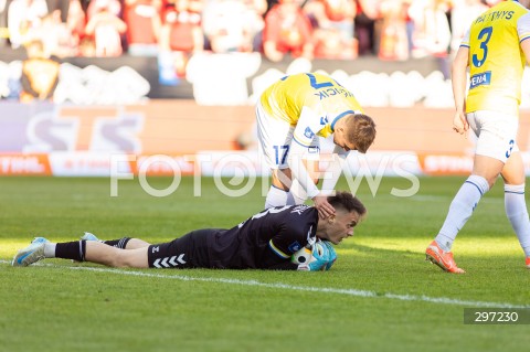  19.04.2025 LODZ <br />
PILKA NOZNA - PKO BP EKSTRAKLASA<br />
WIDZEW LODZ - MOTOR LUBLIN<br />
N/Z GASPER TRATNIK<br />
 