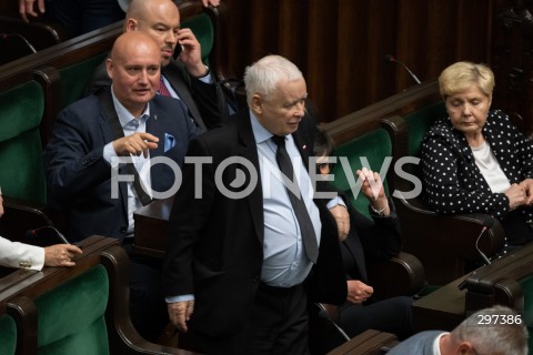  23.04.2025 WARSZAWA<br />
POSIEDZENIE SEJMU RP<br />
N/Z JAROSLAW KACZYNSKI<br />
FOT. MARCIN BANASZKIEWICZ/FOTONEWS  