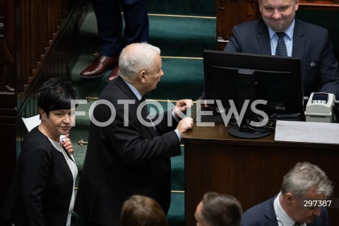  23.04.2025 WARSZAWA<br />
POSIEDZENIE SEJMU RP<br />
N/Z JAROSLAW KACZYNSKI<br />
FOT. MARCIN BANASZKIEWICZ/FOTONEWS  