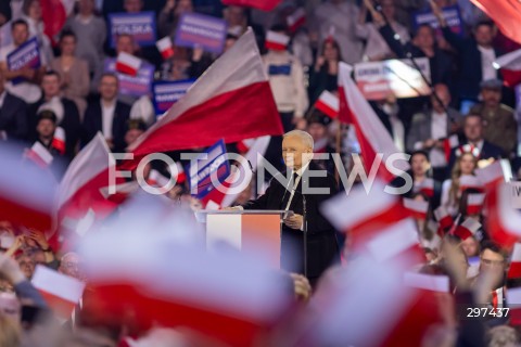  27.04.2025 LODZ<br />
KONWENCJA KAROLA NAWROCKIEGO W LODZI<br />
N/Z JAROSLAW KACZYNSKI<br />
 