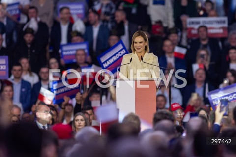  27.04.2025 LODZ<br />
KONWENCJA KAROLA NAWROCKIEGO W LODZI<br />
N/Z MARTA NAWROCKA<br />
 