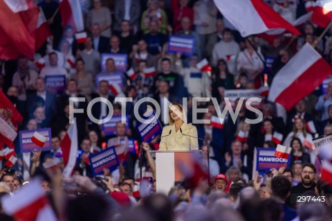  27.04.2025 LODZ<br />
KONWENCJA KAROLA NAWROCKIEGO W LODZI<br />
N/Z MARTA NAWROCKA<br />
 