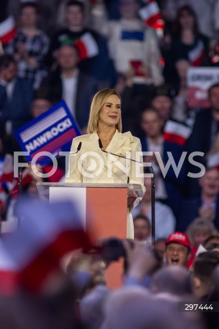  27.04.2025 LODZ<br />
KONWENCJA KAROLA NAWROCKIEGO W LODZI<br />
N/Z MARTA NAWROCKA<br />
 